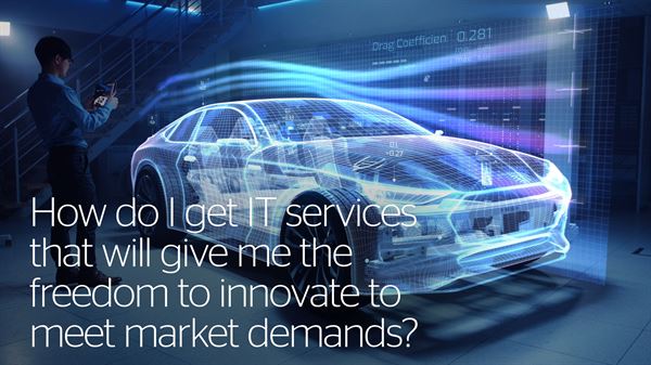How do I get IT services that will give me the freedom to innovate to meet market demands?