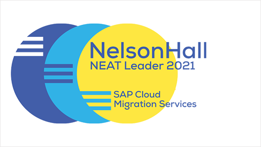 Leader in SAP Cloud Migration Services by NelsonHall