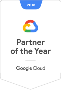 Google cloud - Partner of the year 2018