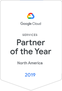 Google cloud - Partner of the year 2019