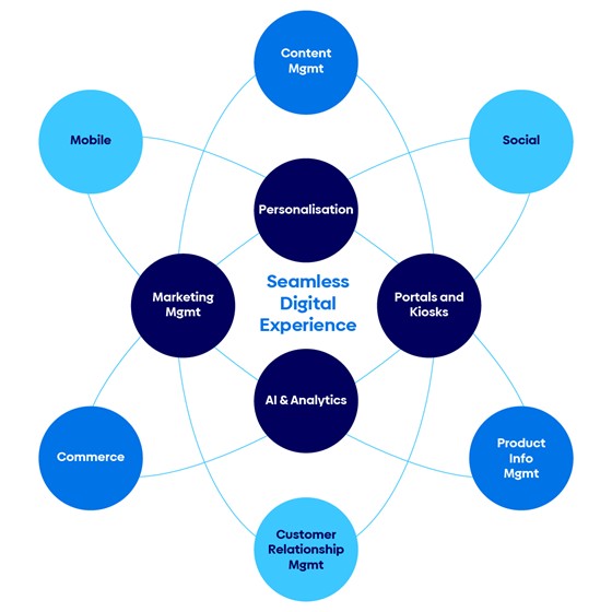 seamless dxp graphic