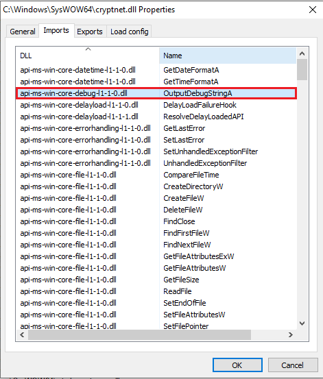 Trellix-import-table-entry