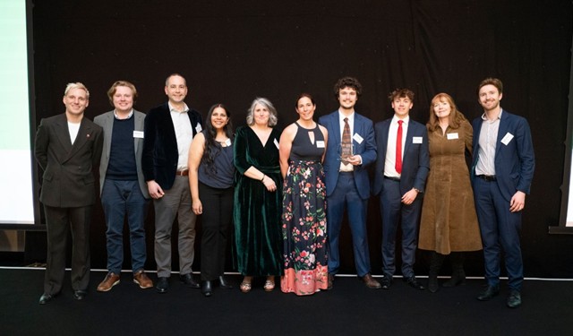 Atos team posing for the Fundraiser at the Million Makers National Final 2025